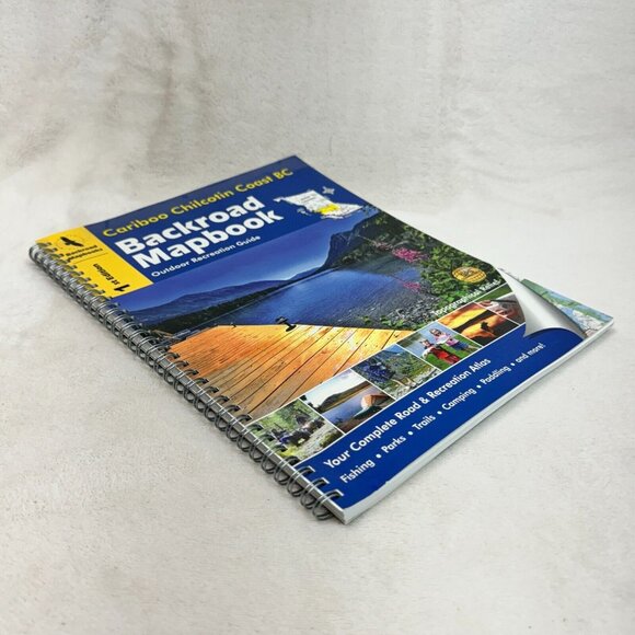 Cariboo Chilcotin Coast BC Backroad Mapbook - Spiralbound Book - Picture 6 of 7